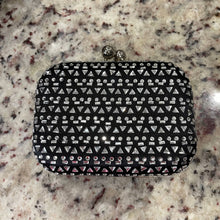 Load image into Gallery viewer, Lulu Townsend Black Sequin Evening Handbag Purse (Pre-owned)