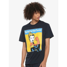 Load image into Gallery viewer, Box Lunch Captain Marvel Higher Further Faster Comic Book T-Shirt #11836175