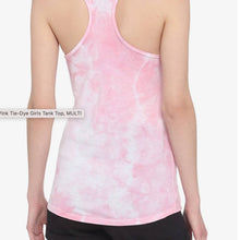 Load image into Gallery viewer, Women's Love Is Love Pink Tie-Dye Tank Top Ripple Junction