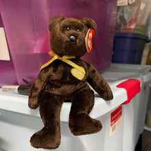 Load image into Gallery viewer, Ty Beanie Babies Brown 2003 Signature Teddy Bear (Retired)