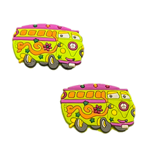 Load image into Gallery viewer, Rock Your Own Style Clog Shoe Charms Love & Peace, Rock, Van, Happy, Love 5pcs