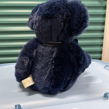 Load image into Gallery viewer, Build-A-Bear 2001 New Year Navy Blue Bear Plush (Pre-owned) Bear 13" BABW Workshop