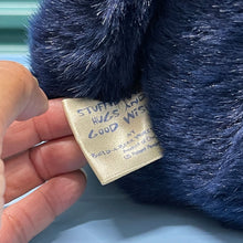 Load image into Gallery viewer, Build-A-Bear 2001 New Year Navy Blue Bear Plush (Pre-owned) Bear 13" BABW Workshop
