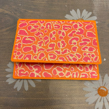 Load image into Gallery viewer, Orange & Gold Unique Handmade Greeting Cards Notecards Blank inside with Envelope
