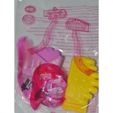Load image into Gallery viewer, Burger King 2012 Girls Pinkalicious Hair Play Ponytail Barrette Set (2/Pack)