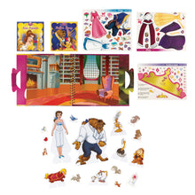 Load image into Gallery viewer, Disney Princess My First Belle Paper Doll Storybook Cling Stickers
