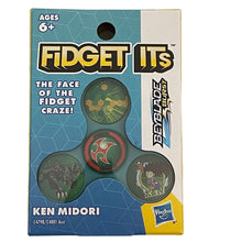 Load image into Gallery viewer, Hasbro Fidget Its Spinner BeyBlade Burst Ken Midori
