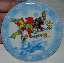 Load image into Gallery viewer, Alice in Winterland Glass Coasters 4pc Gift Set