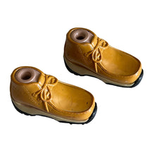 Load image into Gallery viewer, MGA Bratz Boyz Doll Feet Mustard lace tie shoe boots (Pre-Owned)