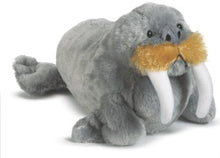 Load image into Gallery viewer, Webkinz Grey Walrus HM332 Plush Animal with code

