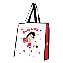 Load image into Gallery viewer, Betty Boop And Coca-Cola &quot;Sexy Lady&quot; Large Reusable Tote #60173
