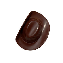 Load image into Gallery viewer, Vintage 2000 J C Penny Doll Brown Cowgirl Derby Hat  (Pre-owned)