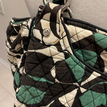 Load image into Gallery viewer, Vera Bradley Green & Blue Floral Purse tote (Pre-owned)