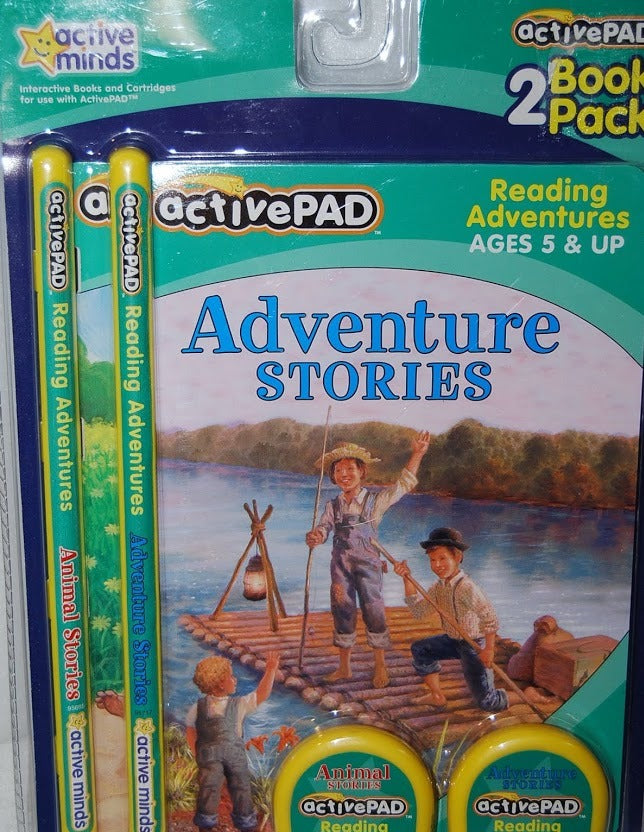 Activepad 2 Pack - Adventure Stories & Animal Stories - By Active Minds