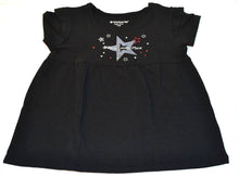 Load image into Gallery viewer, American Girl Place New York Black Fashion Short sleeves Tunic Top 18/20