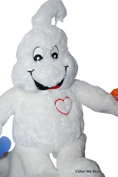 Build-A-Bear 2014 Spooky Boo-Rific White Ghost with Heart Plush