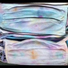 Load image into Gallery viewer, Unisex Tie-Dyed Face Masks Protectors Handcrafted (Set of 2)