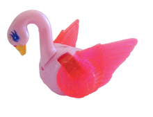 Load image into Gallery viewer, McDonald's 1995 Happy Meal Littlest Pet Shop LPS Pink Swan Toy #1
