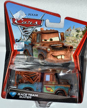 Load image into Gallery viewer, Disney Pixar 2010 Cars Movie Race Team Mater Tow Truck Toy
