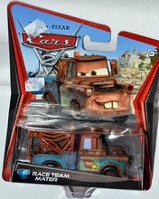 Load image into Gallery viewer, Disney Pixar 2010 Cars Movie Race Team Mater Tow Truck Toy