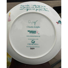 Load image into Gallery viewer, Claudia Schiffer "The tortoise is the symbol for peace & protection" Whatever it Takes Collector Plate (Pre-owned)