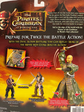 Load image into Gallery viewer, Zizzle 2007 Pirates Of The Caribbean Karate Master Sao Feng Dual Action Battlers