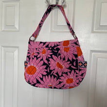Load image into Gallery viewer, Vera Bradley Reversible Loves Me Pink Floral Shoulder Strap Purse Retired