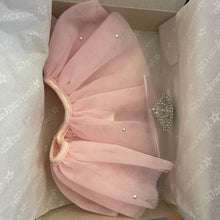 Load image into Gallery viewer, American Girl Doll Pink Ballerina Pretty Tutu, Silver Doll Crown & Slippers