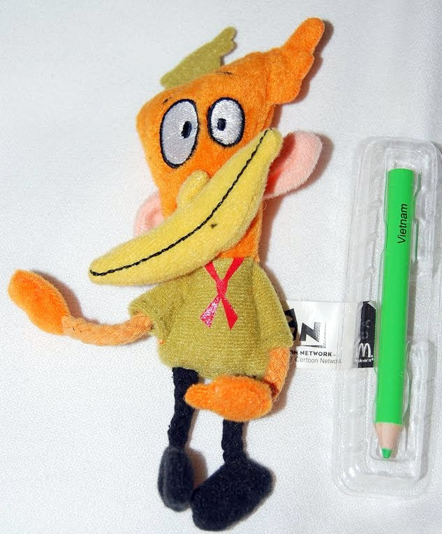 McDonald's 2007 Camp Lazlo Cartoon Network Camp Plush w/Pencil Toy #8