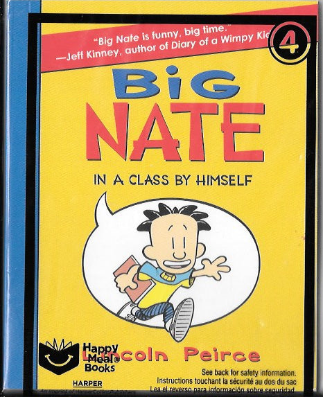 McDonald's 2015 Big Nate in a Class by Himself Book Toy #4