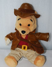 Load image into Gallery viewer, Disney Winnie The Pooh 9" Safari Adventure Pooh Bean Bags Plush Toy (Pre-owned)