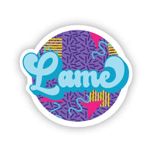 Load image into Gallery viewer, 1980's Retro Lingo Stickers - Lame 2.0" x 1.8" Die Cut