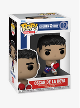 Load image into Gallery viewer, Funko Pop! Boxing Golden Boy Oscar De La Hoya #02 Vinyl Figure