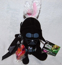 Load image into Gallery viewer, Brachs Candy 2013 Star Wars Darth Vader Easter Bunny Plush
