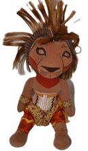 Load image into Gallery viewer, Lion King Dressed Fierce Lion Collectible Plush Toy 11" (Pre-owned)