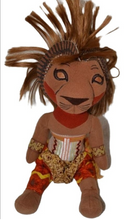 Load image into Gallery viewer, Lion King Dressed Fierce Lion Collectible Plush Toy 11" (Pre-owned)