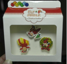 Load image into Gallery viewer, Christmas Elf Tradition Jibbitz™ Shoe Charms 3-Pack Retired