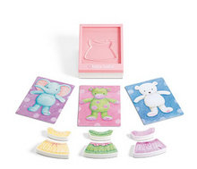 Load image into Gallery viewer, American Girl Bitty Baby Pink Dress-up Fun Puzzle Box Toy