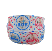 Load image into Gallery viewer, Children & Baby Cartoon Narrow 1/4" Craft Ribbon Ribbon 3-yards