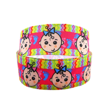 Load image into Gallery viewer, Children & Baby Cartoon Narrow 1/4" Craft Ribbon Ribbon 3-yards