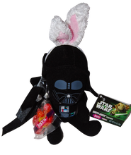 Load image into Gallery viewer, Brachs Candy 2013 Star Wars Darth Vader Easter Bunny Plush