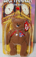 Load image into Gallery viewer, McDonald&#39;s 1999 Ty Teenie Beanie Britannia International Bear
