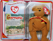 Load image into Gallery viewer, McDonald's 1999 Ty Teenie Beanie International II Bears Germania