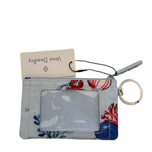 Load image into Gallery viewer, Vera Bradley Lighten Up Zip ID Case Anchors Aweigh