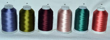 Load image into Gallery viewer, Vintage Utica/Gudebrod Wrapping Sewing A1-A6 SILK THREAD Spool