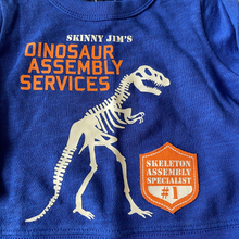 Load image into Gallery viewer, Baby Gap Infant Dinosaur Skelton Assembly Blue Sweat  Shirt
