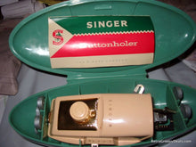 Load image into Gallery viewer, 1960 Singer Sewing Buttonhole Maker case #489500 or 489510 (Pre-owned)
