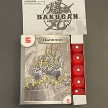 Load image into Gallery viewer, Spin Master Bakugan 2008 Battle Brawlers Attack Playing Card & Dice Game