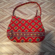 Load image into Gallery viewer, Very Bradley Red Handbag Purse tote (Pre-owned)