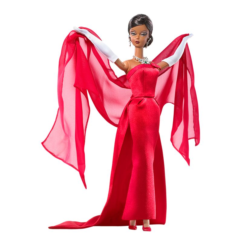 Mattel 2008 Joie de Vivre Barbie Doll Signed 2009 Convention African American #M0723